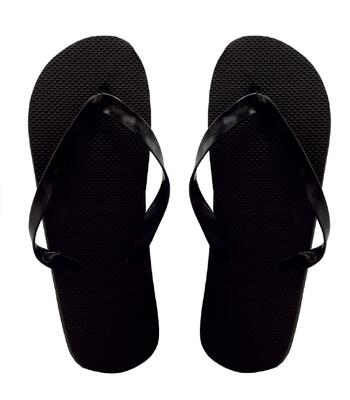 100 Pairs, Hotel Flip Flop Black Slippers, 29Cm